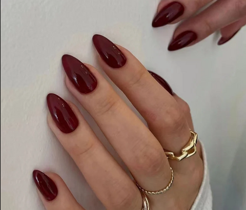 Elegant Wine Red (24Pcs)